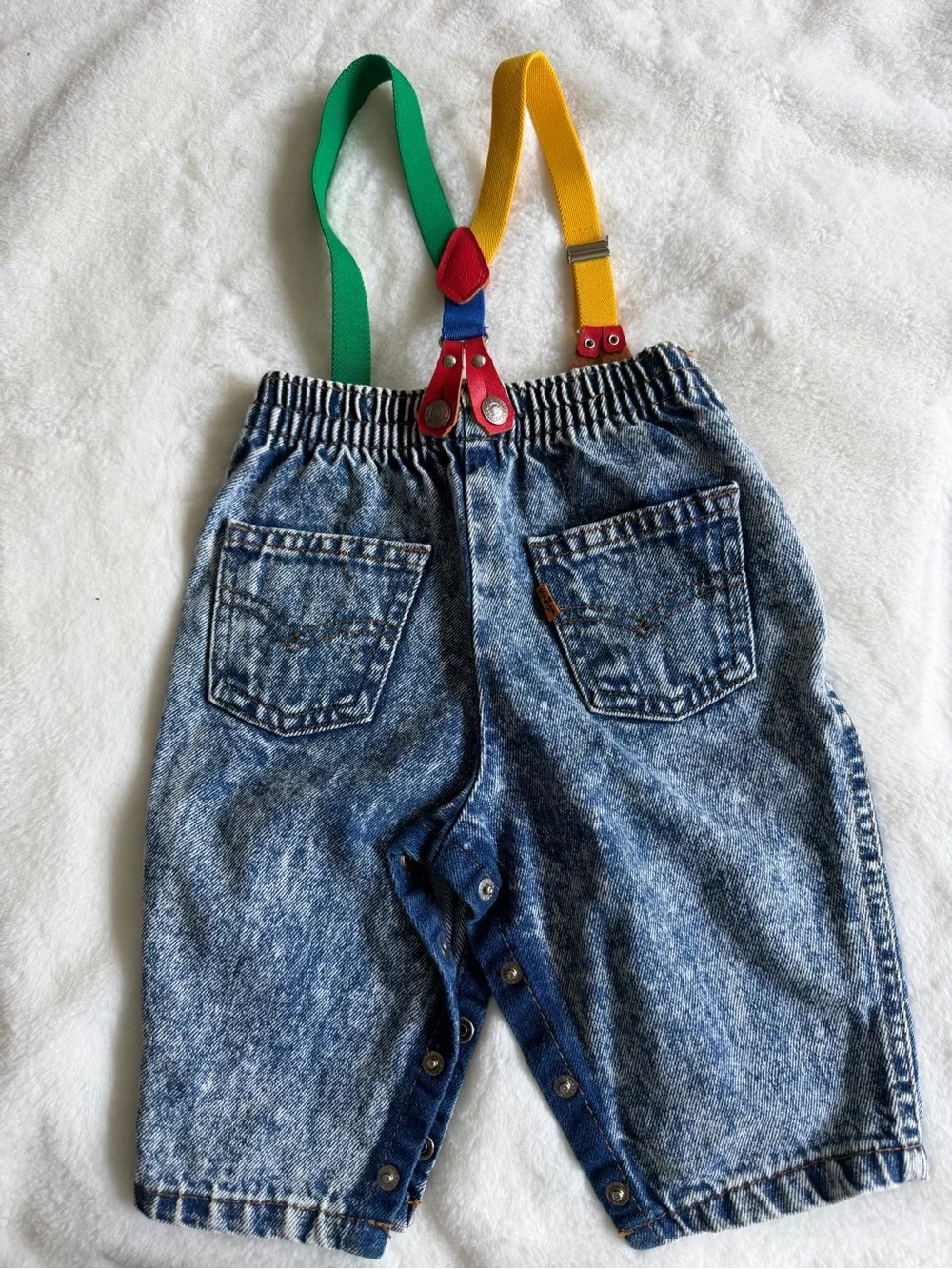 Vintage Little Levi’s Orange Tab USA Jeans 9 Months